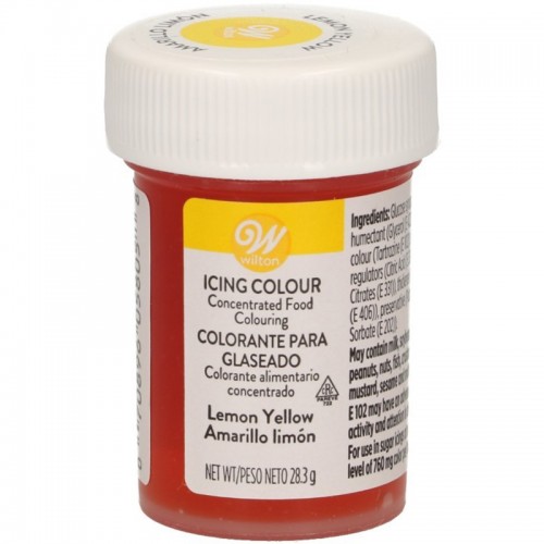 Corante Gel Amarelo Limão